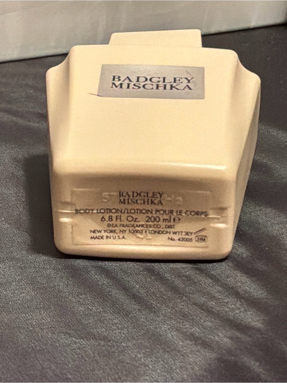 Badgley Mischka Cream Bath & Body Bottle - Picture 2 of 3